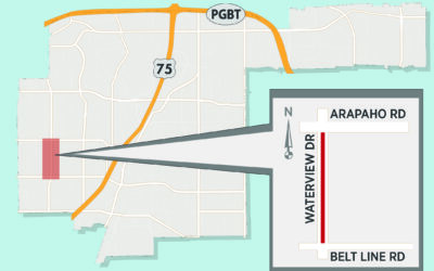Street Repair Work to Impact Waterview Drive between Belt Line and Arapaho