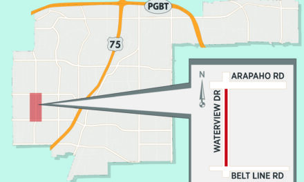 Street Repair Work to Impact Waterview Drive between Belt Line and Arapaho 