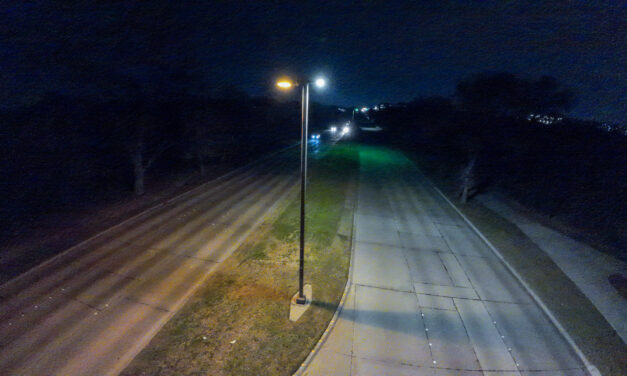 LED Streetlights Replacing High-Pressure Sodium Fixtures