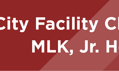 City Facility Closings for MLK, Jr. Holiday