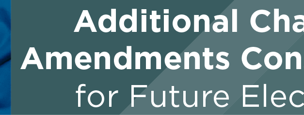 Additional Charter Amendments Considered for Future Election