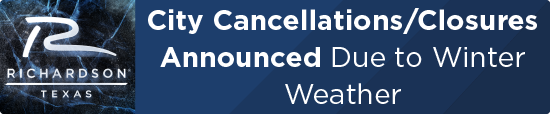 City Cancellations/Closures Announced Due to Winter Weather