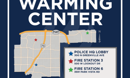 Richardson Monitoring Winter Weather Forecast. Warming Centers Scheduled to Open Friday.