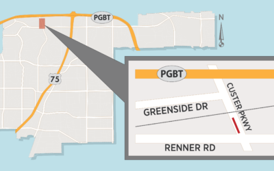 Southbound Turn Lane Closures for Utility Work at Custer Parkway and Renner