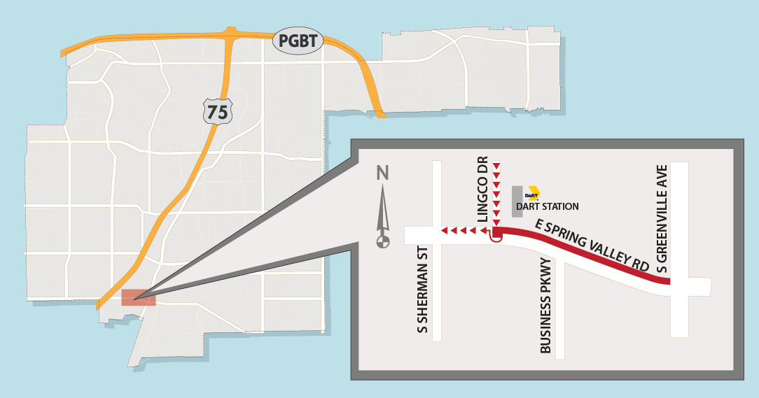 Lane Closures Expected on Spring Valley Road near Greenville Avenue