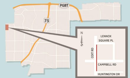 Atmos Gas Leak Repair Causes Lane Closure at, near Coit/Campbell Intersection 