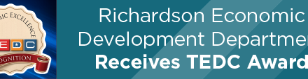 Richardson Economic Development Department Receives TEDC Award 