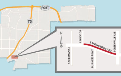 Lanes Closed at Spring Valley/Lingco Intersection for Pavement Repair 