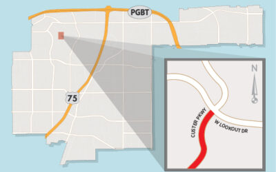 Temporary Streetlight Removal Expected This Month Along Custer Parkway 