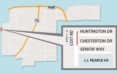 Utility Work to Cause Lane Closure on Northbound Coit Road south of Campbell 