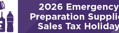 2026 Emergency Preparation Supplies Sales Tax Holiday 