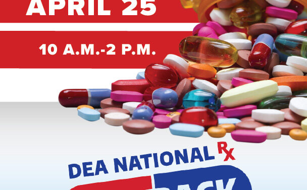 Save the Date/Save Your Medicines: Drug Takeback is Next Saturday 