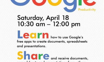 “Google Productivity: Docs, Sheets, and Slides” Tomorrow