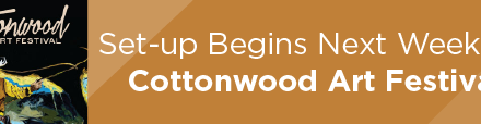Set-up Begins Next Week for Cottonwood Art Festival