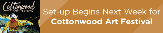 Set-up Begins Next Week for Cottonwood Art Festival