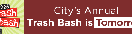 City’s Annual Trash Bash is Tomorrow