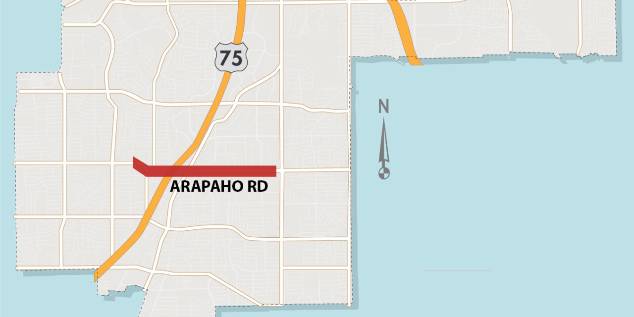 Utility Work to Affect Lanes on Arapaho, Nearby Streets thru Mid-June