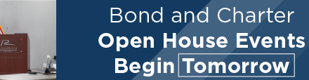 Bond and Charter Open House Events Begin Tomorrow 