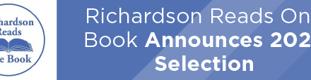 Richardson Reads One Book Announces 2026 Selection 