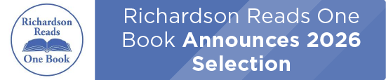 Richardson Reads One Book Announces 2026 Selection 