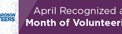 April Recognized as Month of Volunteerism