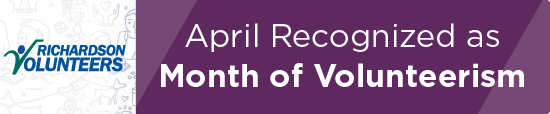 April Recognized as Month of Volunteerism 