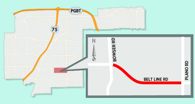 Final Phase of Concrete Panel Replacement Set to Begin on Belt Line Next Week 