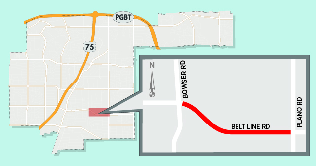 Final Phase of Concrete Panel Replacement Set to Begin on Belt Line Next Week 