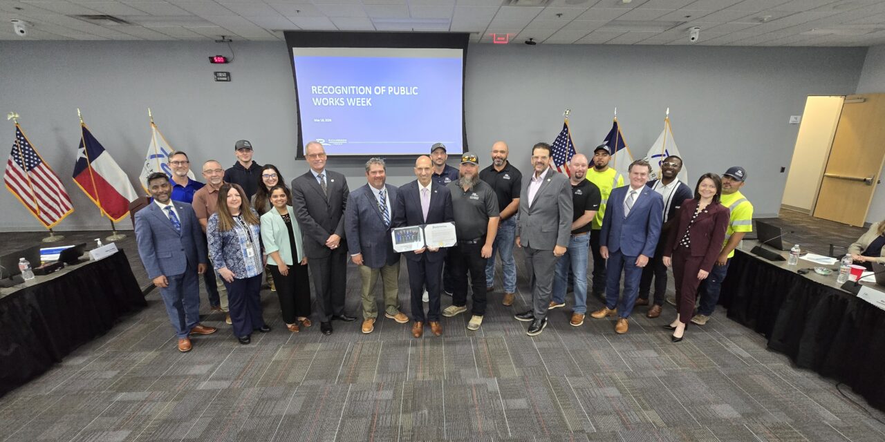 Richardson Public Service staff recognized during National Public Works Week