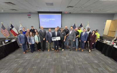 Richardson Public Service staff recognized during National Public Works Week