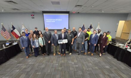 Richardson Public Service staff recognized during National Public Works Week