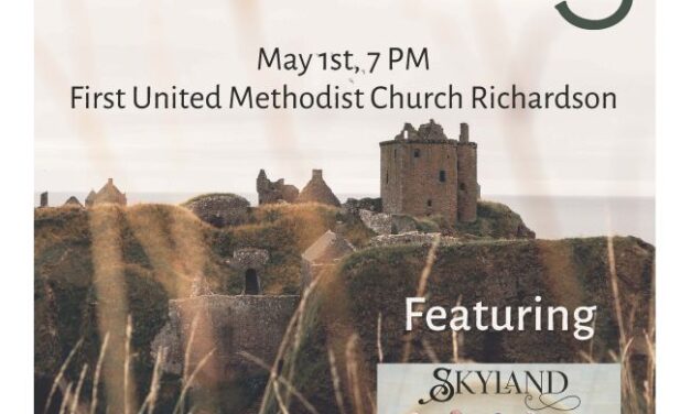 Richardson Community Chorale “Celtic Voices” Concert Tonight 