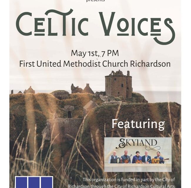 Richardson Community Chorale “Celtic Voices” Concert Tonight 