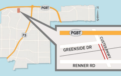 DART Silver Line Work May Close Lanes on Custer Parkway North of Renner