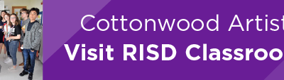 Cottonwood Artists Visit RISD Classrooms 
