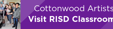 Cottonwood Artists Visit RISD Classrooms 