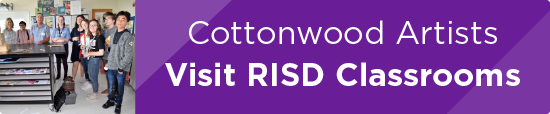 Cottonwood Artists Visit RISD Classrooms 