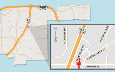 Lane, Street Closures Near Campbell Road/Lakeside Affects Access to Eastside Development
