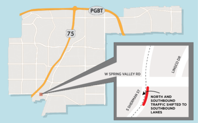 Lane Closures Planned on Spring Valley Road