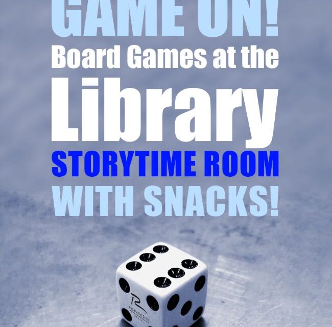 Game On: Board Games in the Library