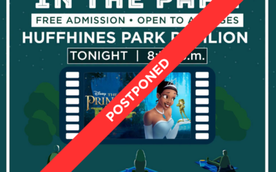 Free “Movie in the Park” – Postponed