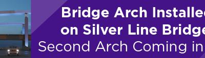 Bridge Arch Installed on Silver Line Bridge; Second Arch Coming in July