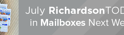 July Richardson Today in Mailboxes Next Week
