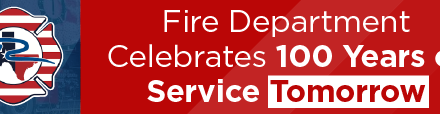 Fire Department Celebrates 100 Years of Service Tomorrow 