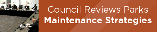 Council Reviews Parks Maintenance Strategies  
