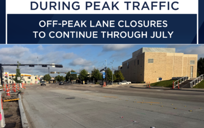 Main Street Lanes Open During Peak Traffic Times as Work Nears Completion