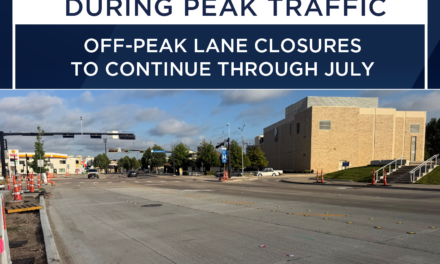 Main Street Lanes Open During Peak Traffic Times as Work Nears Completion