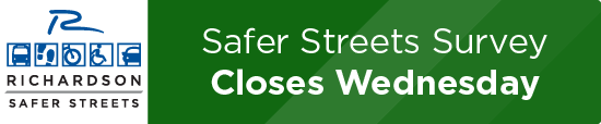 Safer Streets Survey Closes Wednesday 