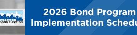 2026 Bond Program Implementation Schedule 