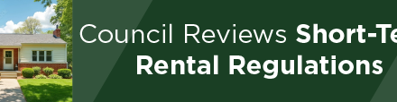 Council Reviews Short-Term Rental Regulations
